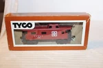 Ho Scale Tyco, Cupola Caboose, Santa Fe, Tuscan Red, #7240 327-15 Bnos. Fixed Price $20.00.