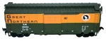 New Athearn Ho Scale Great Northern 40' Box Car (GN-39404). Fixed Price $21.96.