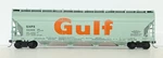 Athearn 55' Acf Center Flow Covered Hopper Gulf Oil Kadees Orig Box Rtr. Fixed Price $16.95.
