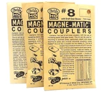 Kadee #8 Magne-matic Couplers Ho Scale Model Railroad Train 2+ Pkgs. Fixed Price $9.65.