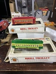 Bachmann Brill X Trolley 1311 Prt. Ho & 1312. Fixed Price $39.99.