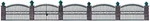 Walthers 933-550 Ho Wrought Iron Fence Plastic Kit. Fixed Price $15.17.