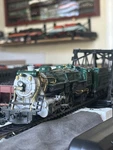 Ho Southern Crescent Limited #1396 Steam Locomotive With Tender - Franklin Mint. Fixed Price $150.00.