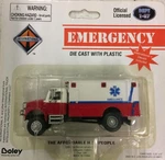 Boley 4022-71 Ho Dept 1-87 Ambulance International 2-AXLE Ems Decals Included. Fixed Price $29.74.