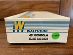 Walthers Ho Scale 932-3808 Ej&e 40' Gondola -assembled 30608. Fixed Price $22.50.