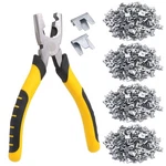 1200PCS Wire Cage Clips With Hog Fencing Snapring Ho.... Fixed Price $42.30.