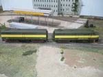 Sal 4200/4300 FA2/FB2,BOTH Pwr'd,dc/dcc/soundweathered Trucks,painted Crew,led's. Fixed Price $389.99.
