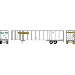 Athearn Ho Scale Hunt 53' Wabash Plate Trailer Jbhz #36747 - 72823. Fixed Price $35.95.