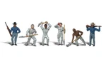 Woodland Scenics Ho Chain Gang Accents PKG(6) A1858. Fixed Price $18.98.