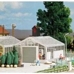 Garden Greenhouse - 1/87 Busch 1547. Fixed Price $41.02.