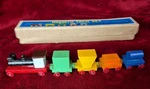 Vintage Shackman Manetic Train Set. Fixed Price $18.99.