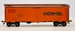 Athearn Hormel 40' Nadx 3521 Refrigerator Train Gauge 1:87 Scale Freight. Fixed Price $19.99.