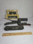 Lot Ahm Model Power Ho Us Army 89001 Diesel Loco Rail Canon Tank Boxcar Caboose. Fixed Price $52.20.