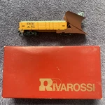 Rivarossi Train Car 2286/0 Snow Plow Erie 077 Original Box. Fixed Price $36.99.