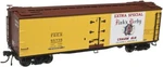 Atlas Ho #20003095 Finks Purple Ribbon Beer 40' Wood Reefer Rd #55712. Fixed Price $23.00.
