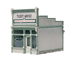 Woodland Scenics D222 Ho Scale Ticket Office Kit. Fixed Price $20.50.
