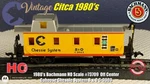 1980'S Bachmann Ho Scale #73709 Off Center Caboose Chessie System & C-3963. Fixed Price $5.99.