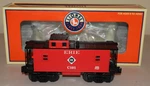 Lionel Trains Erie Gauge Illuminated Square Window Caboose Item #6-26593. Fixed Price $29.99.