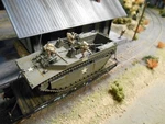 Ho Roco Minitanks Patton's 3RD Army Railway Car A2858 Custom Detail. Fixed Price $161.48.