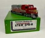 Overland Omi Custom Painted Brass Ho Scale Santa Fe GP60M Locomotive Road #110. Fixed Price $349.95.
