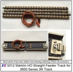Exc 5012 Rklin Ho "3R" Straight Feeder Track; Tested: Below 0.1 Ohms. Fixed Price $11.22.
