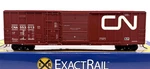 Ho Exactrail EE-1807-1 Fmc 5277 Combo Door Box Car Canadian National Cn # 553013. Fixed Price $54.99.