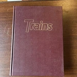 Vintage Kalmbach Trains Magazine Year Book Bound Volume 33 Nov 1972 - Oct 1973. Fixed Price $39.00.