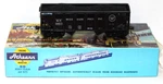 Athearn 2 Bay Hopper Mp 58671 Custom Decorated, Raised Panels Black W Load. Fixed Price $14.99.