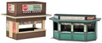 Walthers Cornerstone Ho Scale Building/structure Kit Newsstands (2-PACK). Fixed Price $17.99.