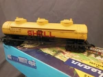 Ho Scale Athearn Shell Sccx 2010 Tank Car Blue Box Kit Built. Fixed Price $18.99.