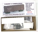 Ho Funaro & Camerlengo #8040 Southern Boxcar Kit In Ob (lot 1853). Fixed Price $29.99.