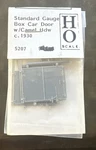 Grandt Line Ho Scale #5207 Standard Gauge Box Car Door W/camel Hdw 1:87 Nip!. Fixed Price $7.99.