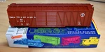 Roundhouse Box Cars: Gn # 2132 And Cb&q 7868. Fixed Price $16.00.
