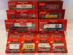 Athearn Ho Scale Coca-cola Train Cars And Trucks Each Sold Separately. Fixed Price $24.99.