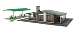 Walthers Cornerstone 933-3542 Ho Modernized Gas Station Kit. Fixed Price $55.99.