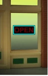 Miller Engineering Open Window Neon Sign Ho/n MIL9045. Fixed Price $12.99.