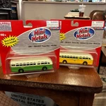 2X Mini-metals Ho Gmc TDH-3610 Transit Bus. Fixed Price $30.00.