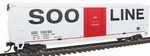 Walthers Trainline 1671 Ho Scale 50' Plug-door Boxcar Ready To Run -- Soo. Fixed Price $23.99.