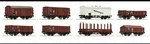 Roco Dr Freight Car Set 44003 Ho Scale Dc. Fixed Price $105.00.