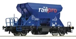 Roco Rail Pro Hopper Car 6600070 Scale Dc. Fixed Price $50.00.
