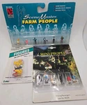 Bachmann #42330 Passengers Ho Scale Scene Master Farm People Boley Firemen Nos. Fixed Price $19.95.