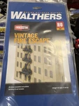 Walthers Cornerstone Ho Scale Fire Escape & Details Kit Modulars #933-3729 (new). Fixed Price $9.99.