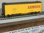 Armour - Art Steel Ice Bunker Refridgerator Car Ho Scale New. Fixed Price $54.95.