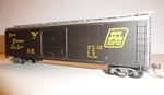 Roundhouse 50' Box Car, Seaboard Coast Line, Kadee Couplers, Sprung Trucks. Fixed Price $13.99.