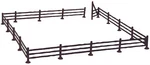 Atlas Ho Scale Model Railroad/train Accessory Rustic Fence & Gate (72 Inches). Fixed Price $6.99.