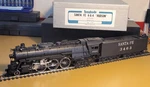 Tenshodo Scale Brass Santa Fe 4-6-4 Hudson Pro Paint. Fixed Price $349.99.