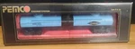 Pemco 3451-033 Double Dome 60 Tank Car Dowx 38321 Ho Blue 6-WHEEL Trucks In Box. Fixed Price $14.00.