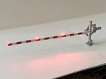 Ho (2) Modern Stub Crossing Gates W/ Led - Nj International Walthers Etc.. Fixed Price $149.99.