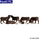 Woodland Scenics A1955 Ho Black Angus Cows. Fixed Price $20.97.