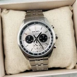 Seiko SSB425 Men's Essentials White Dial Stainless Steel Band 8T63 Quartz Watch. Fixed Price $194.19.